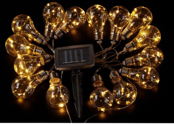 ANSLUT SOLARNY ŁAŃCUCH ŚWIETLNY LED 3 M 5 LM IP44