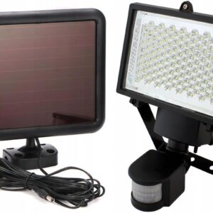 Aptel Zd45A Lampa Solarna Czujnik Ruchu Reflektor 120Led