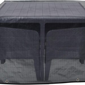 Bazkar Pokrowiec Na Kwadratowy Zestaw Mebli Columbia 120X120X80Cm