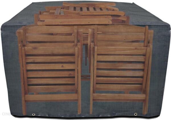Bazkar Pokrowiec Na Meble Ogrodowe Drewniane 140X150X90Cm