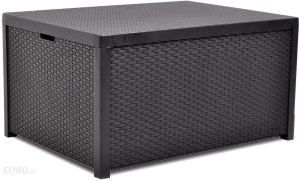 Bazkar Skrzynia Ogrodowa Box 79X59X42Cm Arica Brąz