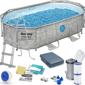 Bestway 56714N Basen Ogrodowy Stelażowy 427x250x100cm