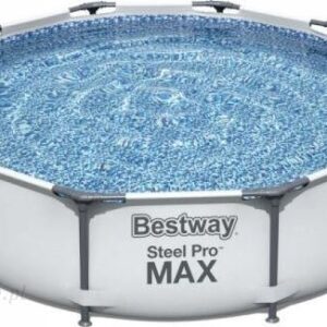 Bestway Basen Stelażowy owalny 305x76cm Max Pro