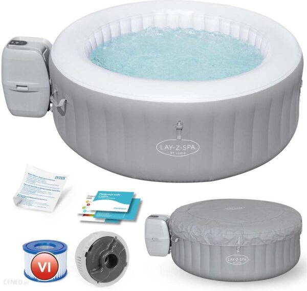 Bestway Spa Jacuzzi 3 Osoby Podgrzewacz 60037
