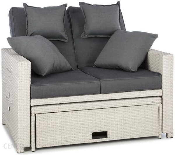 Blumfeldt Komfortzone Sofa Wypoczynkowa 2-Osobowa Biała