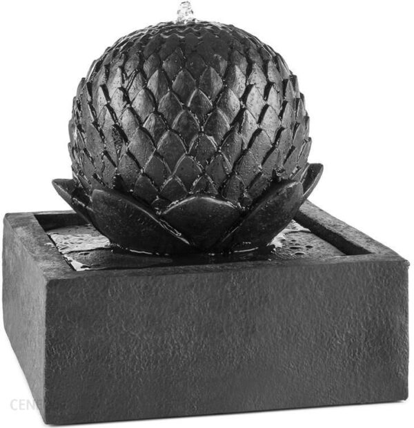 Blumfeldt Zen Garden Fontanna Ogrodowa Ozdobna 2W Bazalt