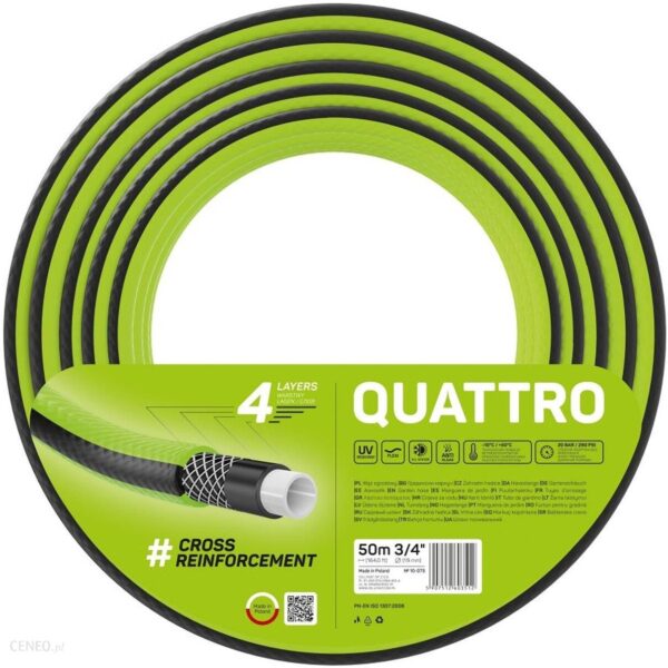 Cellfast Wąż ogrodowy QUATTRO 3/4" 50m (10073)