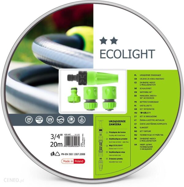 Cellfast Zestaw zraszający ECOLIGHT 3/4" 20m (10192)