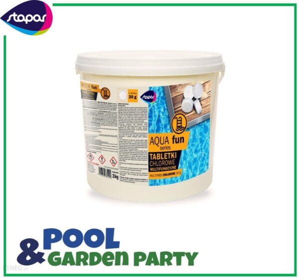 Chlor Multi-Tabletki 20G 3kg Stapar