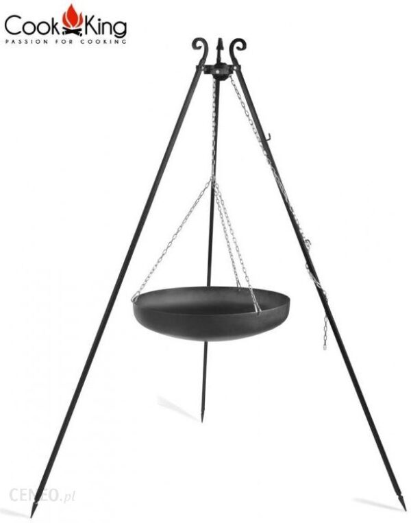 Cookking Wok Na Trójnogu Prostym / 60Cm