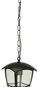 Edo Lampa ogrodowa wisząca IMMA Black C E27 czarny łańcuch 1m IP44 Garden Line (777383)