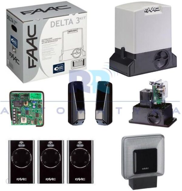Faac Zestaw Delta 3 741 230V Bram Przesuwnych Delta3741Ext