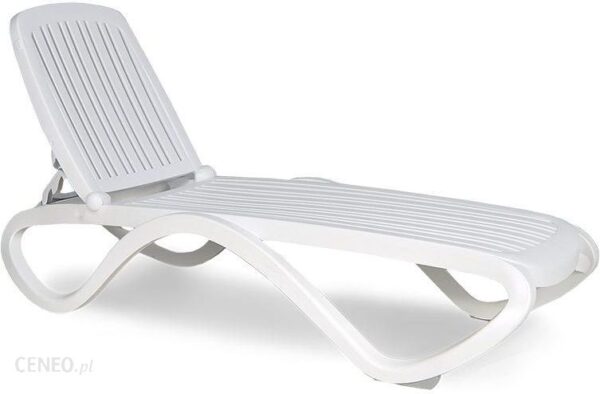 FOCUS GARDEN Leżak TROPICO White