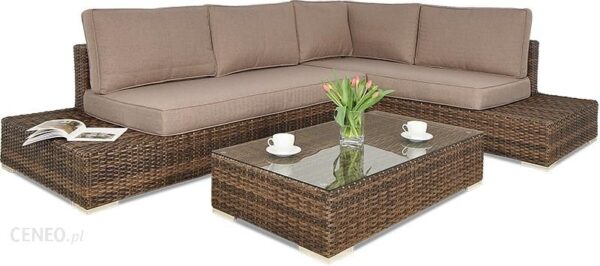 Focusgarden Narożnik Technorattan Verona Brown (001935)