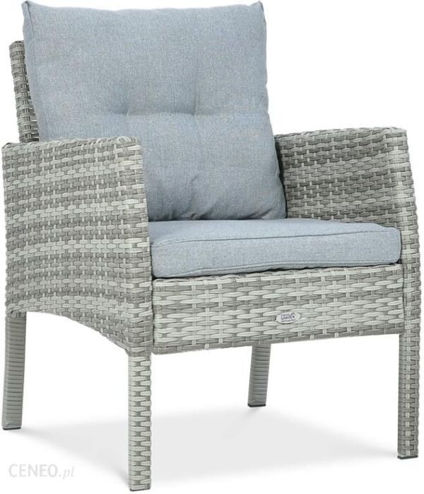 Fotel Technorattanowy Cortina Dolphin Grey