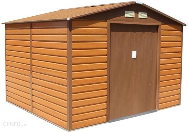 G21 Domek Ogrodowy Gah 706 - 277 X 255 Cm Brązowy 63900554
