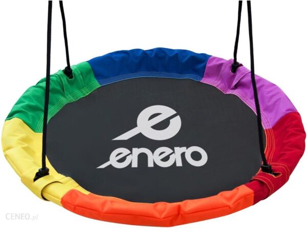 Huśtawka Bocianie Gniazdo Enero 110cm Xxxl Tęczowa 1031835