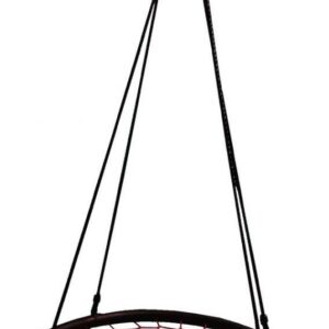 Huśtawka Ogrodowa Bocianie Gniazdo 120cm Sznurek Czerwony Saska Garden