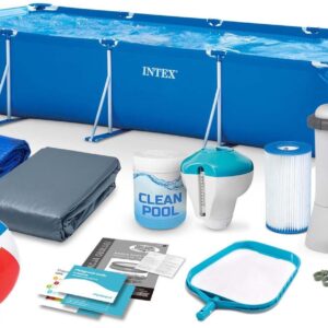 Intex 28273 Basen Ogrodowy Stelażowy 450X220cm Niebieski