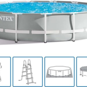 Intex Basen Z Zestawem Akcesoriów Prism Frame 457X107cm 26724Gn