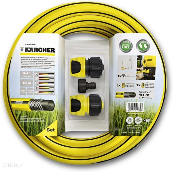 Karcher wąż 3/4" w zestawie do urządzeń wysokociśnieniowych 10m 2.645-156.0