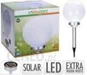 Lampa Solarna Ogrodowa Led Kula Średnica 25 Cm