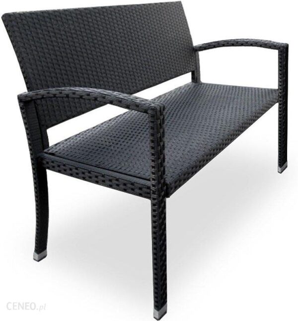 Ławka Ogrodowa Polyrattan Meble Ogrodowe