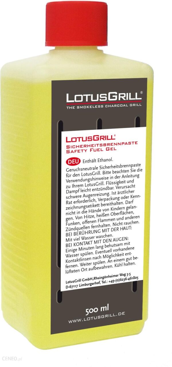 Lotusgrill Rozpałka żelowa do grilla 500 ml LG500ML