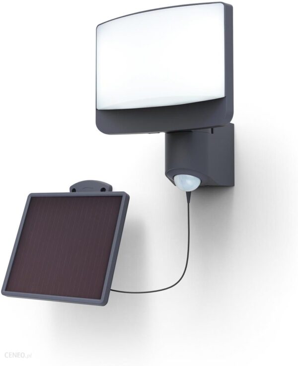 LUTEC - KINKIET SOLARNY SUNSHINE LED 11W 5000K IP54 PIR - SZARY - 6925604345 6925604345
