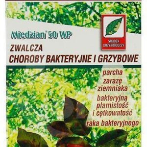 Miedzian 50 WP 15 g – środek grzybobójczy (fungicyd) do ochrony roślin rolniczych i sadowniczych