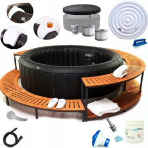 Mspa Dmuchane Spa Jacuzzi Ozon 6 Osobowe Grzałka 40C