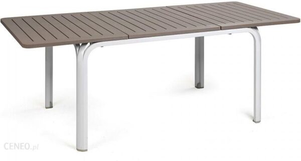 Nardi Stół rozkładany 1400/2100x1000x730mm Alloro 140 Extensible Tortora Bianco 4275310000