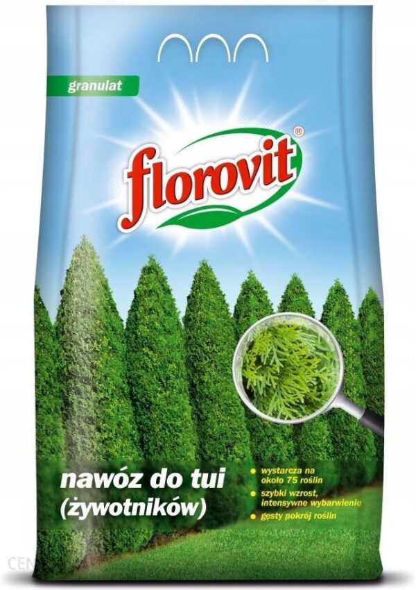 Nawóz Do Tui Żywotników 5Kg Florovit