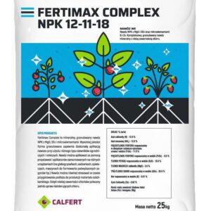 Nawóz Npk Fertimax Complex Npk 121118 Uniwersalny 25Kg