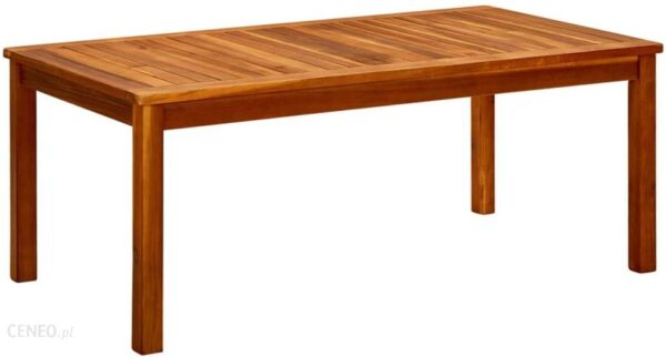 Ogrodowy Stolik Kawowy 110X60X45cm Lite Drewno Akacjowe