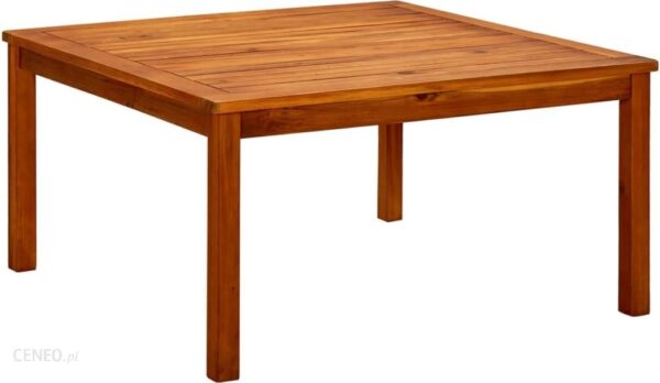 Ogrodowy Stolik Kawowy 85X85X45cm Lite Drewno Akacjowe
