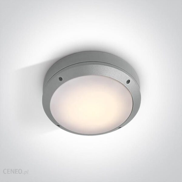 One Light Plafon Szary Zewnętrzny Magdilo 67206/G Ip54
