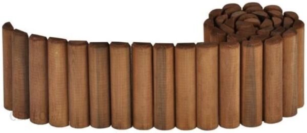 Palisada Drewniana Ogrodowa 5X30X200cm Kolor Orzech