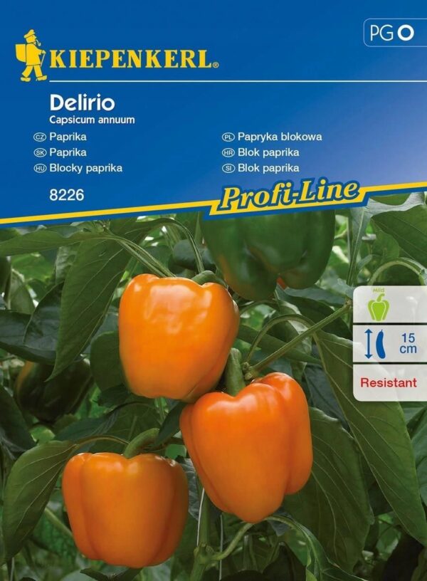 Papryka blokowa Delirio F1 Capsicum annuum