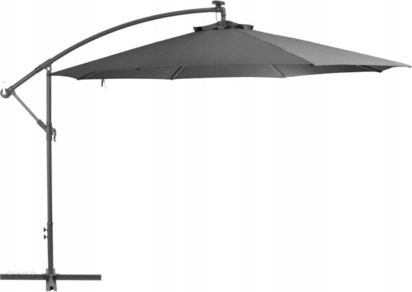 Parasol wiszący ze słupkiem aluminiowym