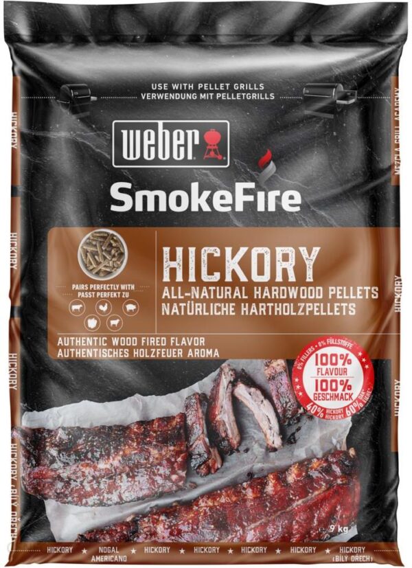 Pellet Drzewny - Hickory 9 Kg