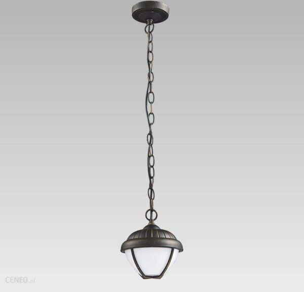 Prezent Lampa Wisząca Ogrodowa Nebraska 1X7W Led Patyna Ip44 (39018)