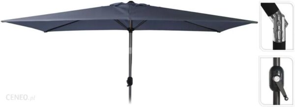 Progarden Parasol Ogrodowy Lundi 150X250Cm Ciemnoniebieski