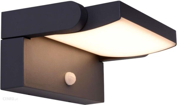 Regulowana Lampa Kinkiet Motus 1061822 Nave Prostokątna Oprawa Metalowa Led 12