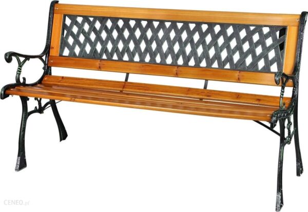 Saska Garden Ławka Ogrodowa 126X52X73cm