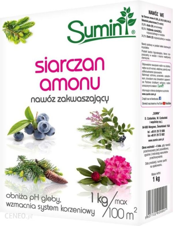 Siarczan Amonu 1Kg Sumin