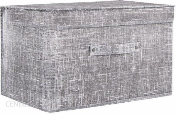 Springos Pudełko Do Przechowywania 25x40x30cm Organizer Zamykany Szary