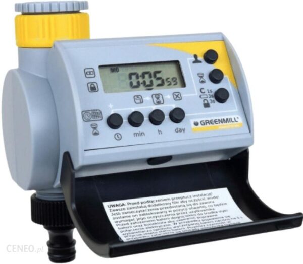 Sterownik Programator Nawadniania Zegar 1"-3/4" 9V