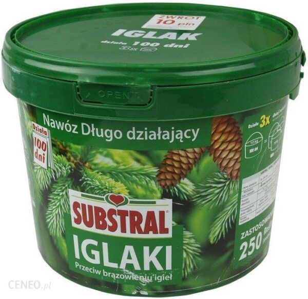 Substral Nawóz Do Iglaków 100 Dni 10Kg Tui (45941)