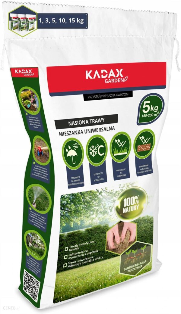 Trawa Uniwersalna Trawnik Samozagęszczająca 5 Kg